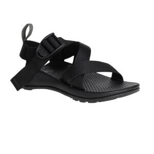 Chaco Z/1 EcoTread Outdoors Walking Sandal Big Kid Black - Unisex Size 1
